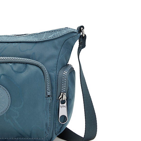 Sacs Crossbody Kipling Gabbie Mini Printed Bleu Marine Grise | FR 2090FD